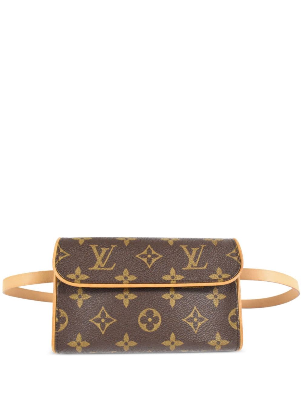 Louis Vuitton Pre-Owned 2001 Florentine Pochette belt bag - Brown von Louis Vuitton Pre-Owned