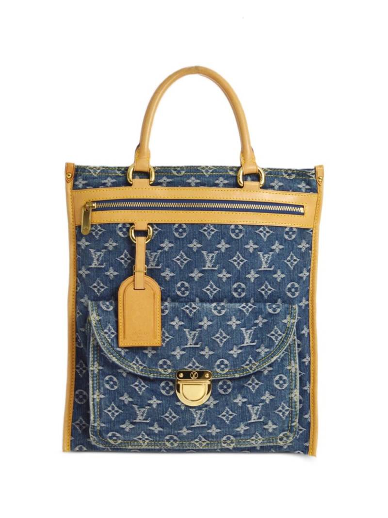 Louis Vuitton Pre-Owned 2005 Flat Shopper handbag - Blue von Louis Vuitton Pre-Owned