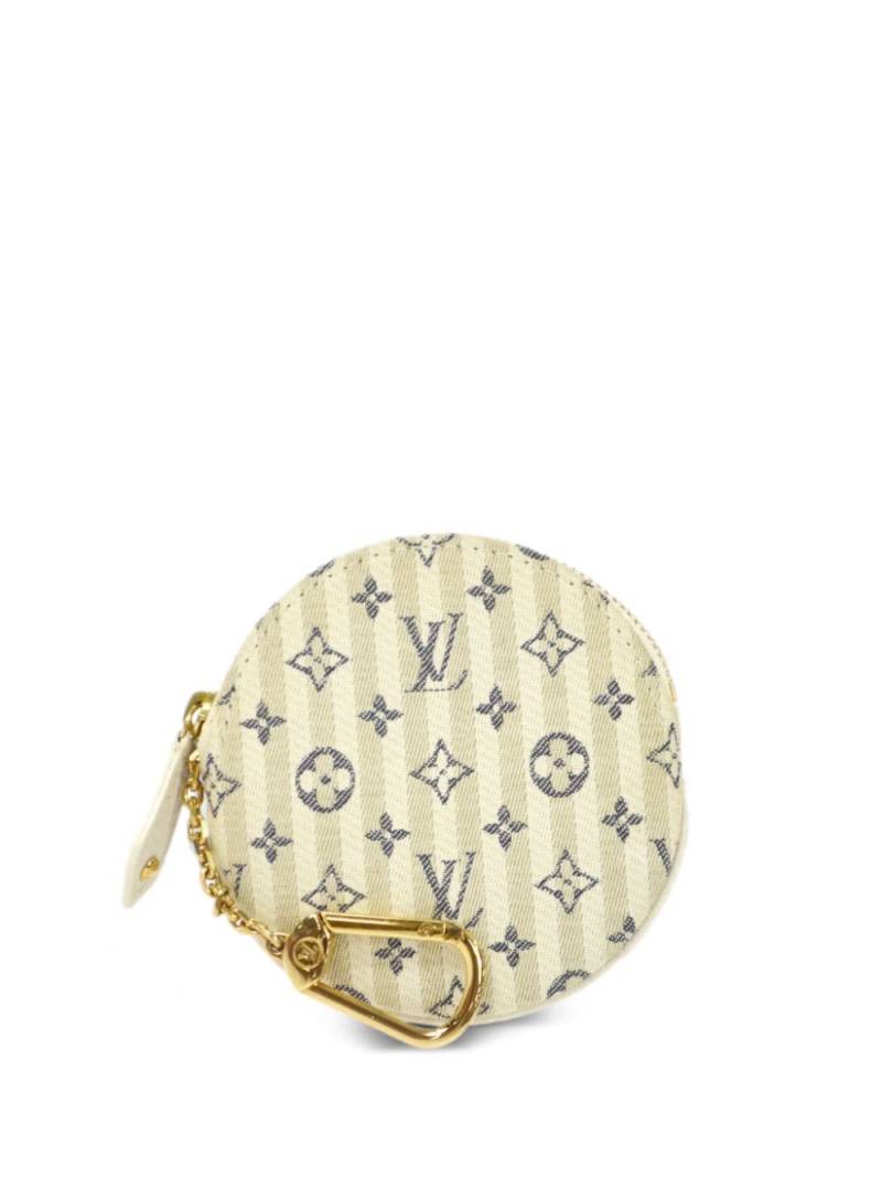 Louis Vuitton Pre-Owned 2007 Mini Lin round coin purse - Neutrals von Louis Vuitton Pre-Owned