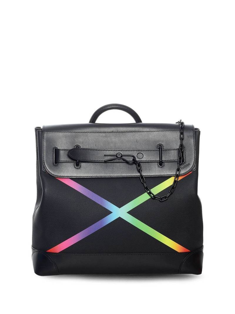 Louis Vuitton Pre-Owned 2019 Rainbow Steamer PM 2way bag - Black von Louis Vuitton Pre-Owned