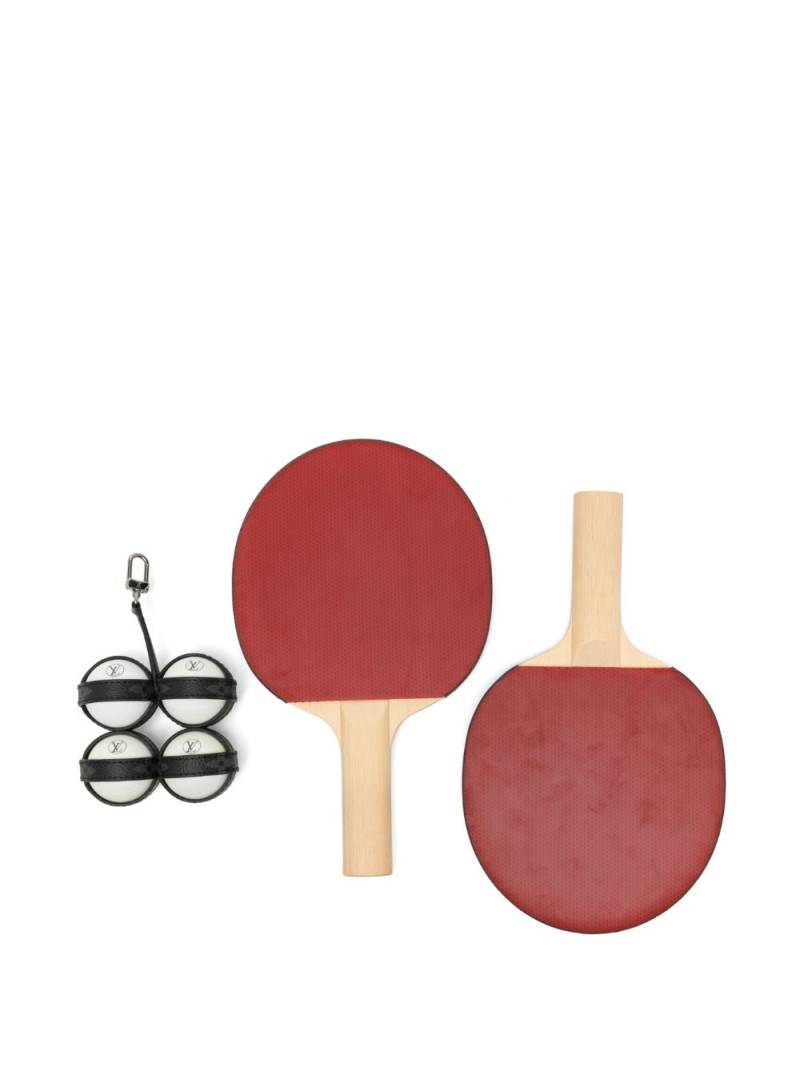 Louis Vuitton Pre-Owned Monogram James ping pong set - Black von Louis Vuitton Pre-Owned