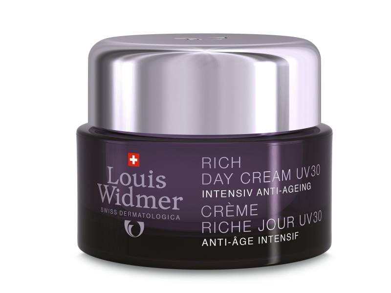 Rich Day Cream 30uv Unparfümiert Damen  50ml von Louis Widmer