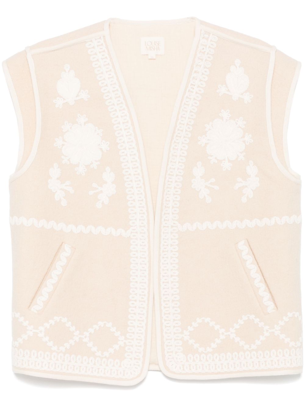 Louise Misha Andrew gilet - Neutrals von Louise Misha