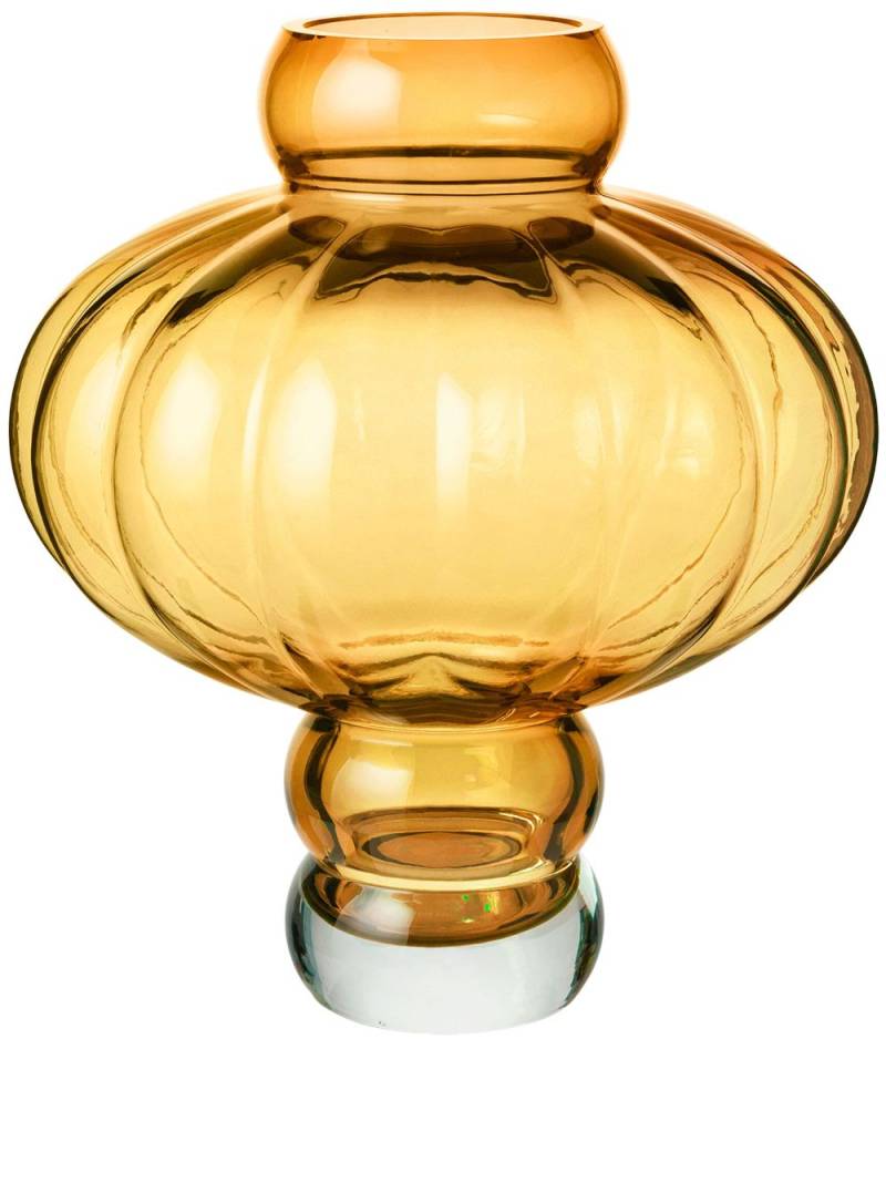 Louise Roe Balloon glass vase - Yellow von Louise Roe