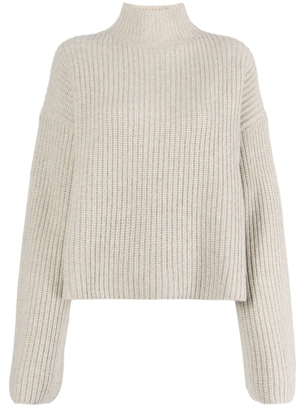 Loulou Studio Faro ribbed-knit cashmere jumper - Grey von Loulou Studio