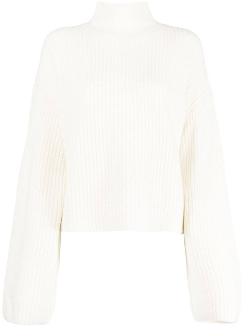 Loulou Studio Faro ribbed-knit cashmere jumper - Neutrals von Loulou Studio