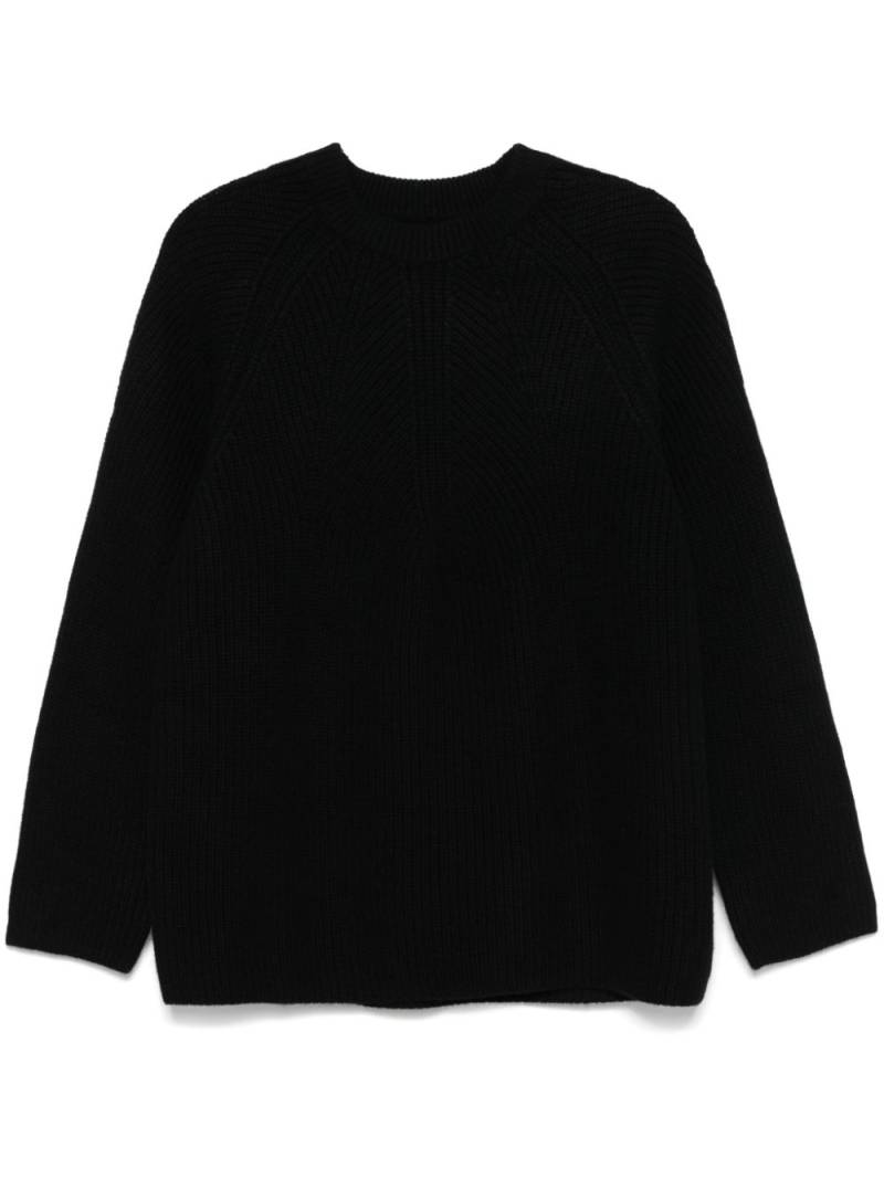 Loulou Studio Kawa sweater - Black von Loulou Studio