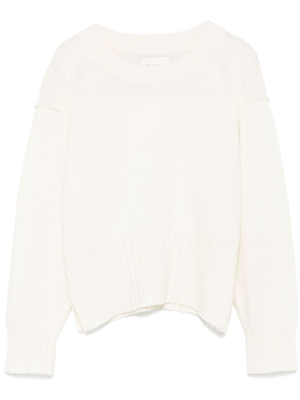 Loulou Studio Lian jumper - White