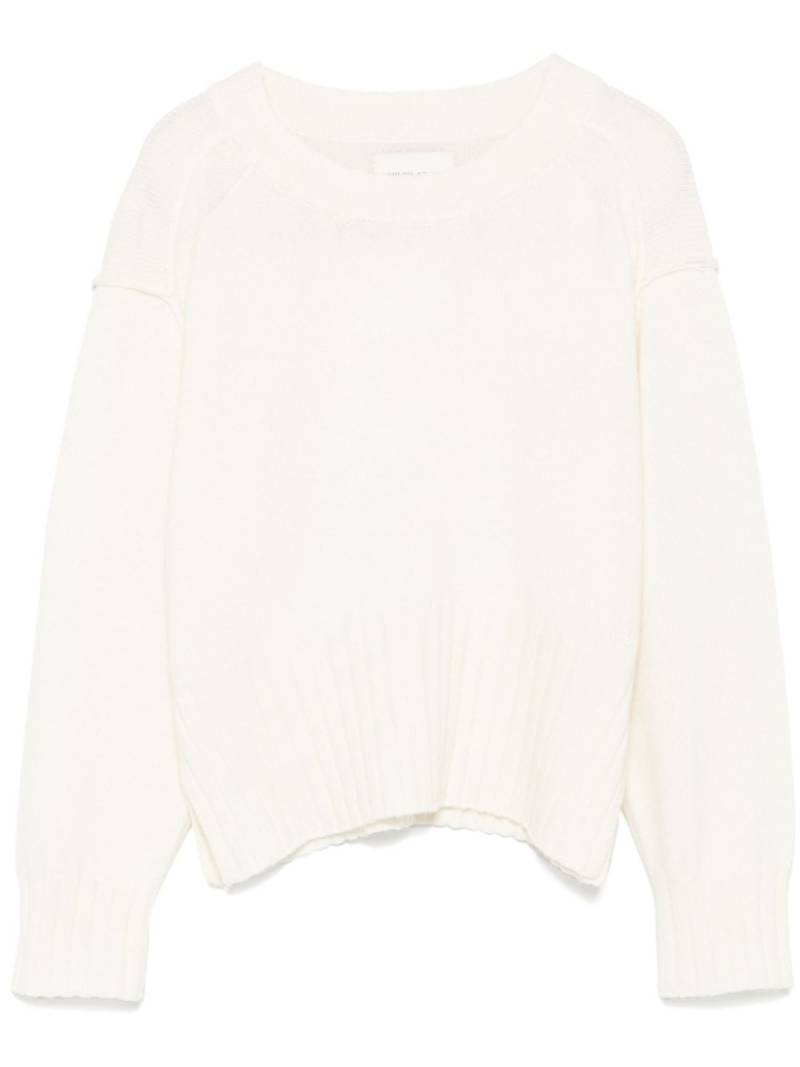 Loulou Studio Lian jumper - White von Loulou Studio