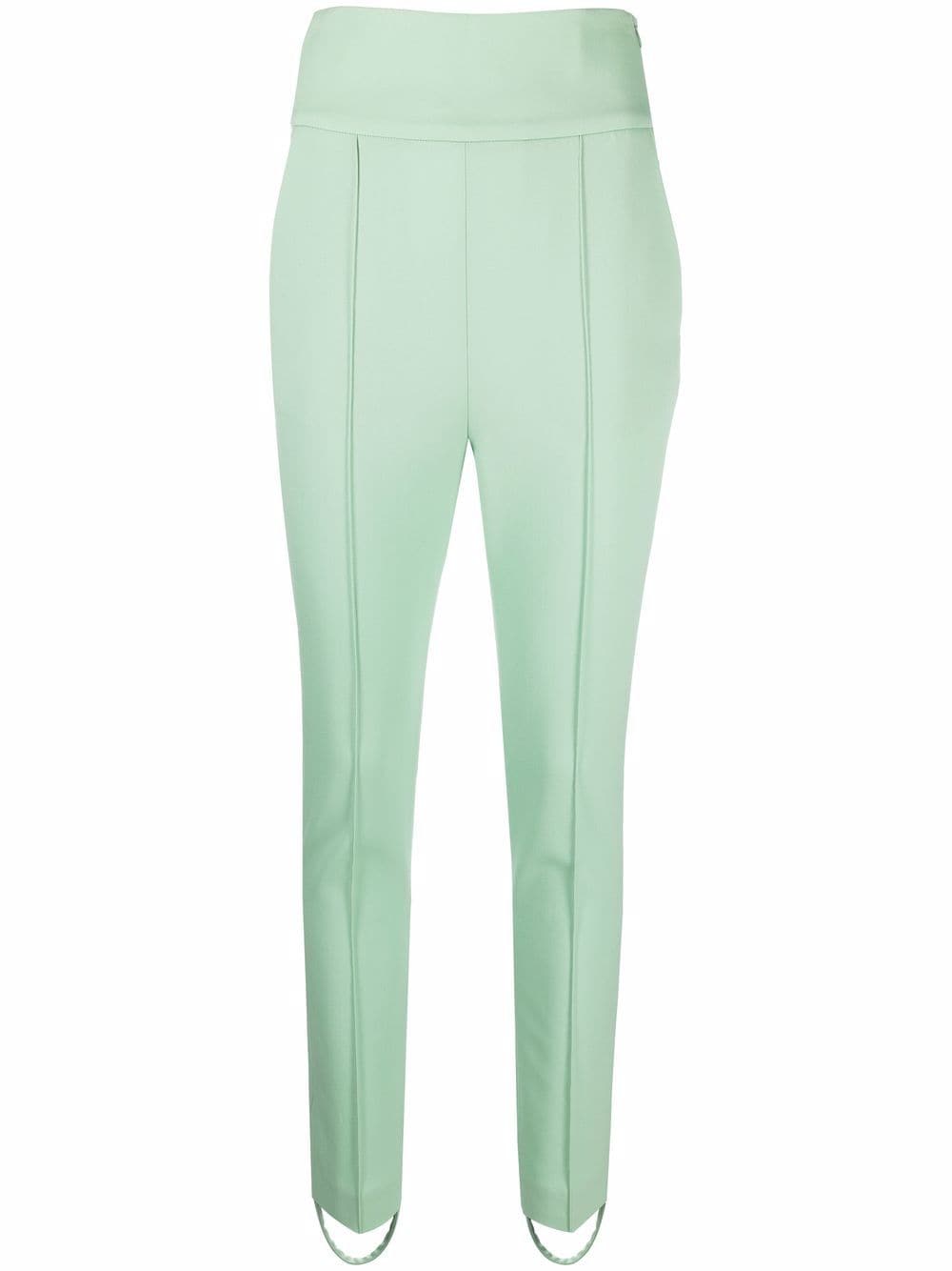 Loulou Studio Pinzon slim-fit trousers - Green von Loulou Studio