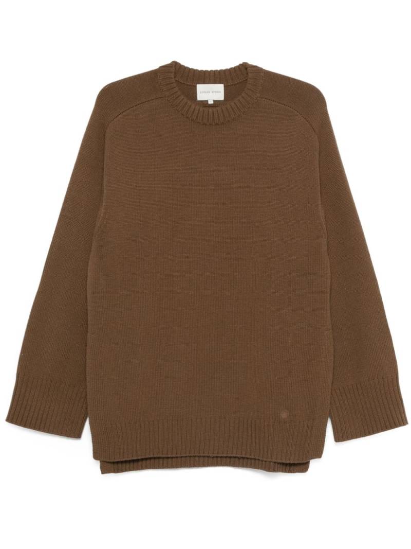 Loulou Studio Safi sweater - Brown von Loulou Studio