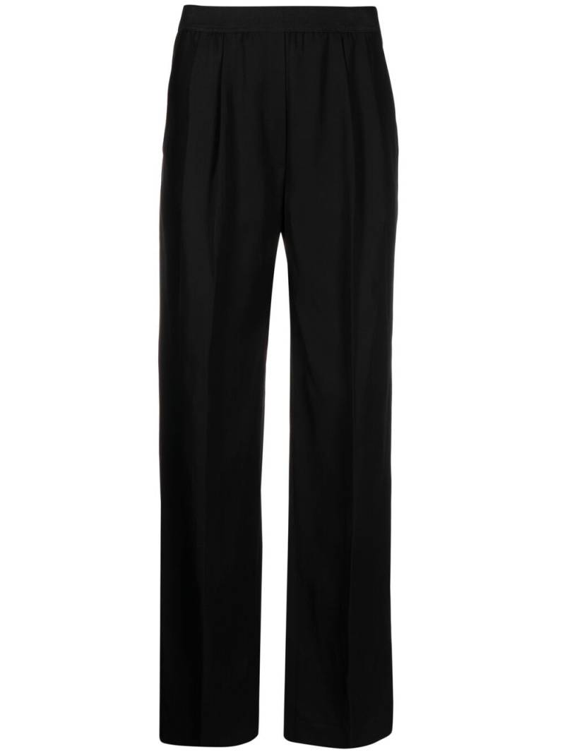 Loulou Studio Takaroa elasticated trousers - Black von Loulou Studio