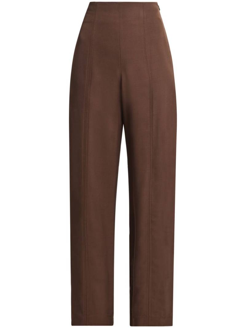 Loulou Studio Talia trousers - Brown von Loulou Studio