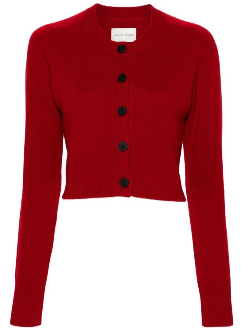 Loulou Studio Zephir cardigan - Red von Loulou Studio