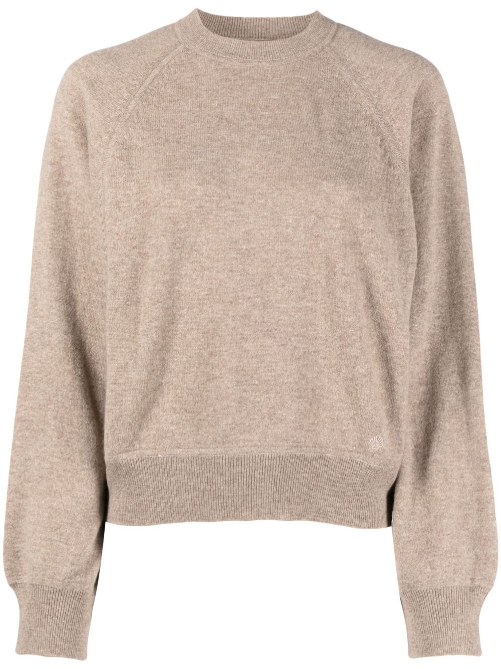 Loulou Studio crew-neck cashmere jumper - Neutrals von Loulou Studio