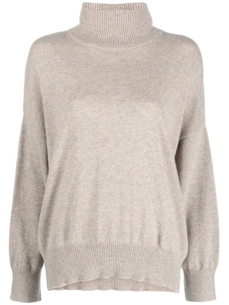 Loulou Studio long-sleeve roll-neck jumper - Grey von Loulou Studio