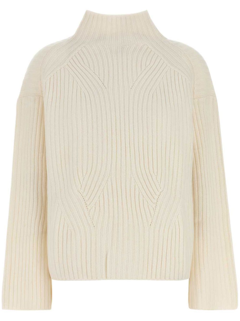 Loulou Studio ribbed-knit jumper - Neutrals von Loulou Studio