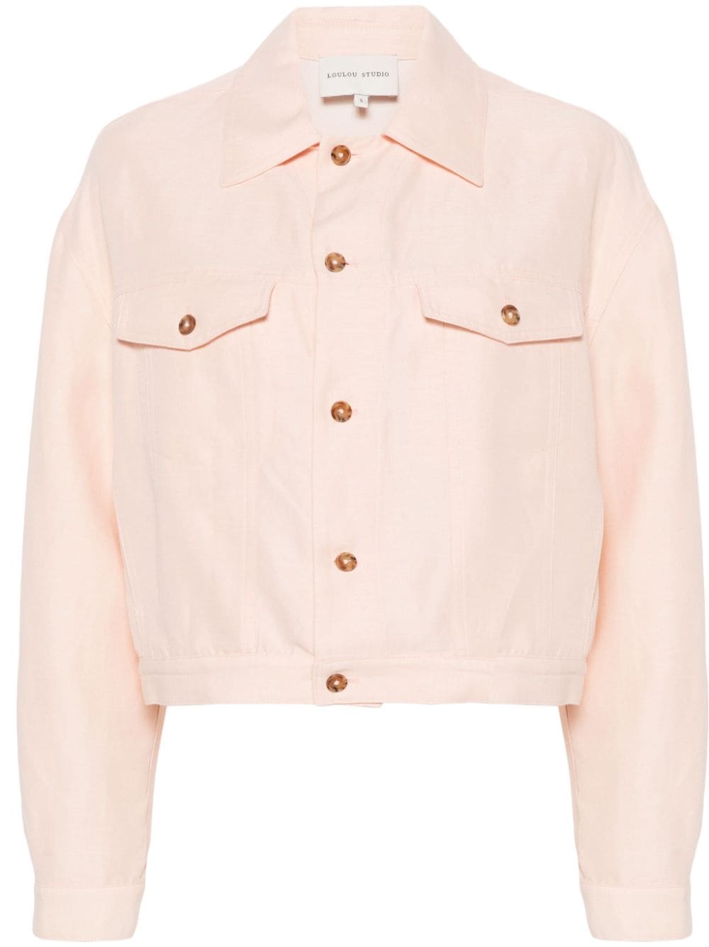 Loulou Studio shantung buttoned jacket - Pink von Loulou Studio