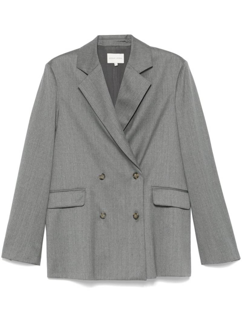 Loulou Studio tailored twill blazer - Grey von Loulou Studio