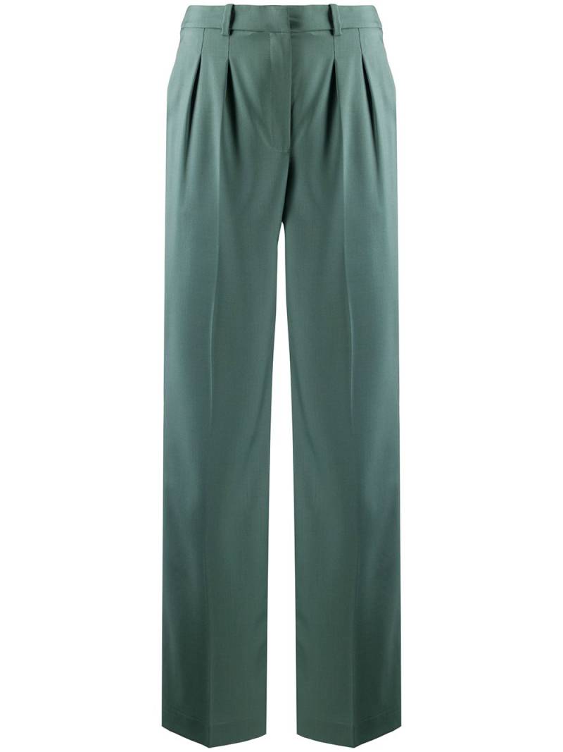 Loulou Studio tailored wool trousers - Green von Loulou Studio