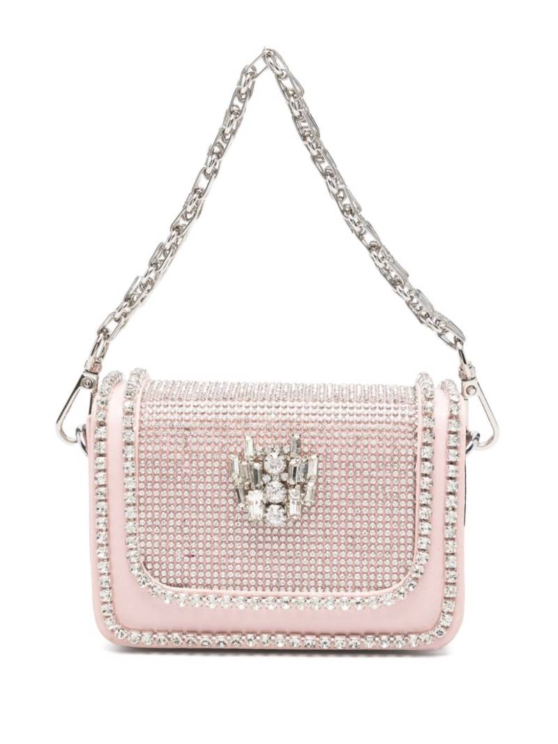 Loulou crystal-embellished mini bag - Pink von Loulou