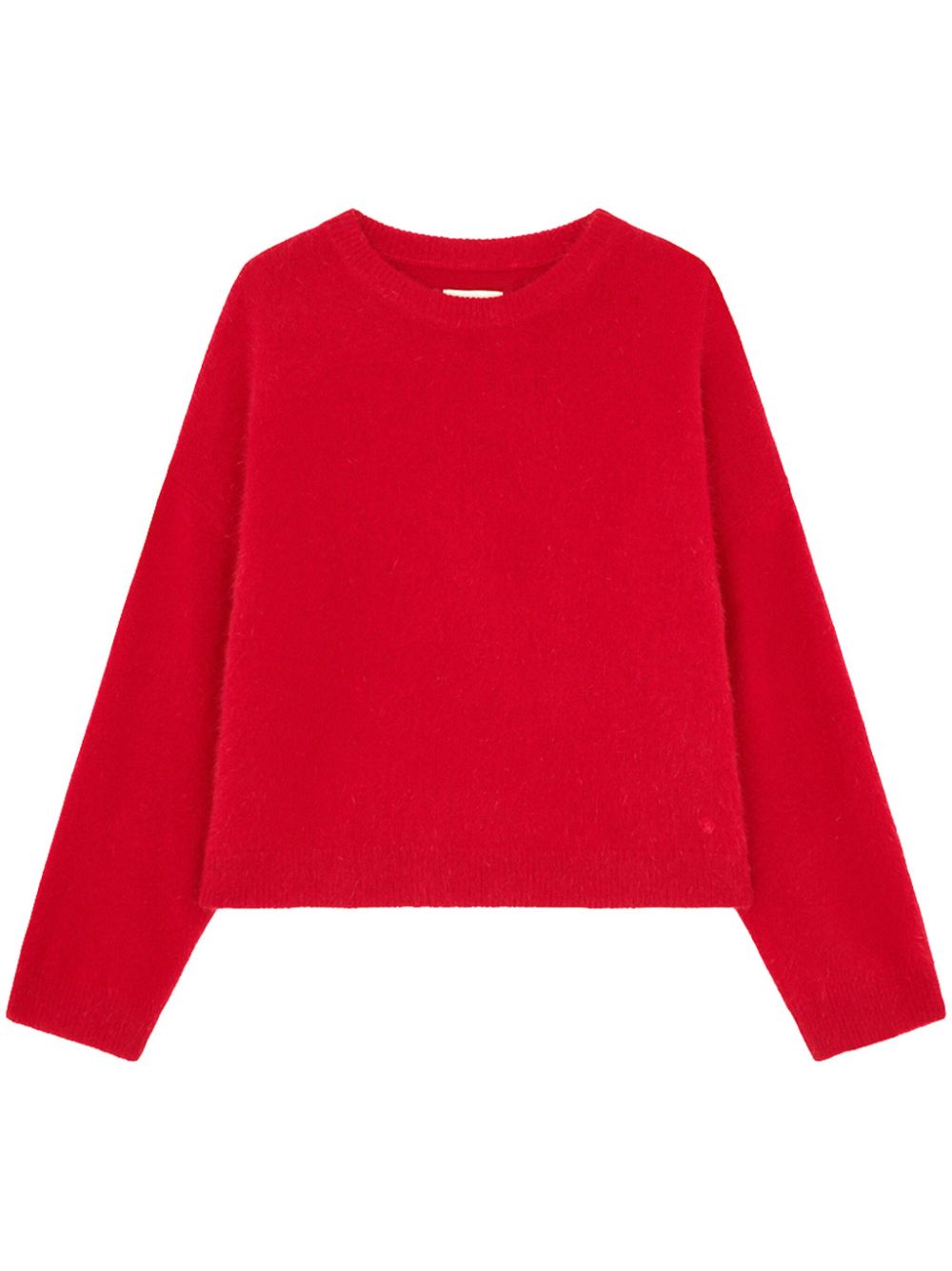 Loulou round neck jumper - Red von Loulou