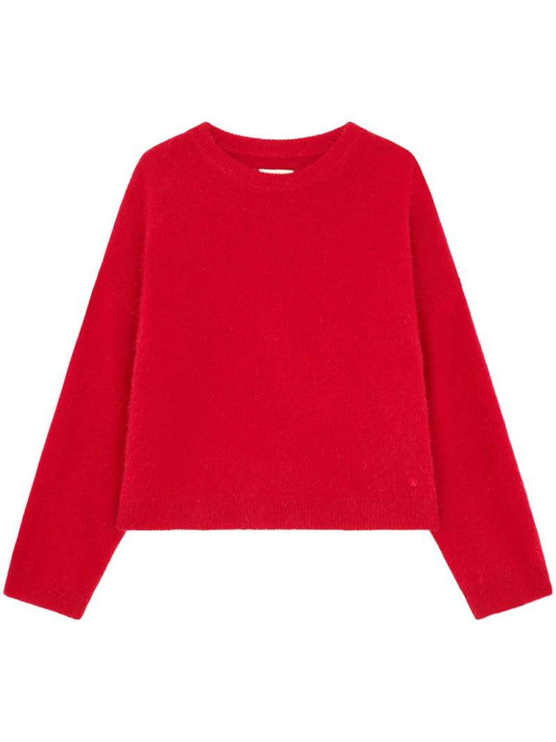 Loulou Studio round neck jumper - Red von Loulou Studio