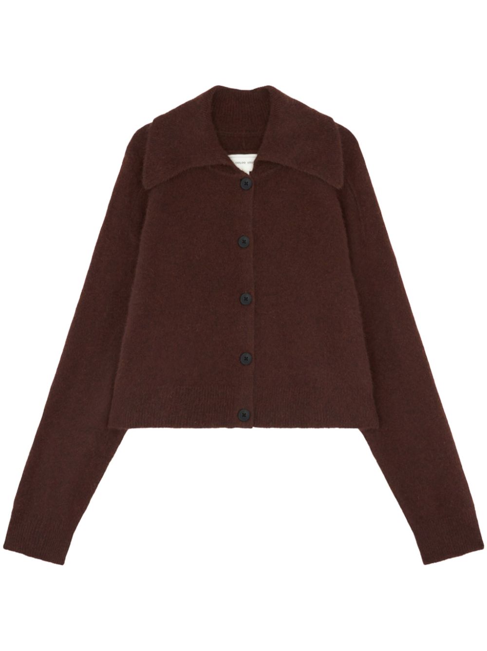 Loulou sailor collar cardigan - Brown von Loulou