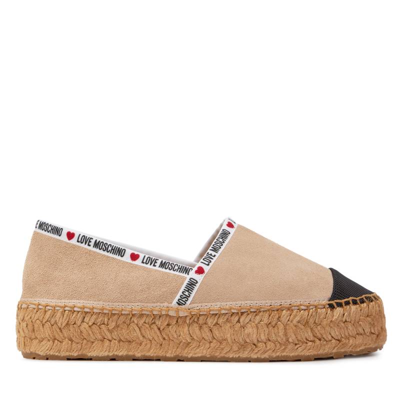 Espadrilles LOVE MOSCHINO JA10553G0IIG0131 Beige von Love Moschino