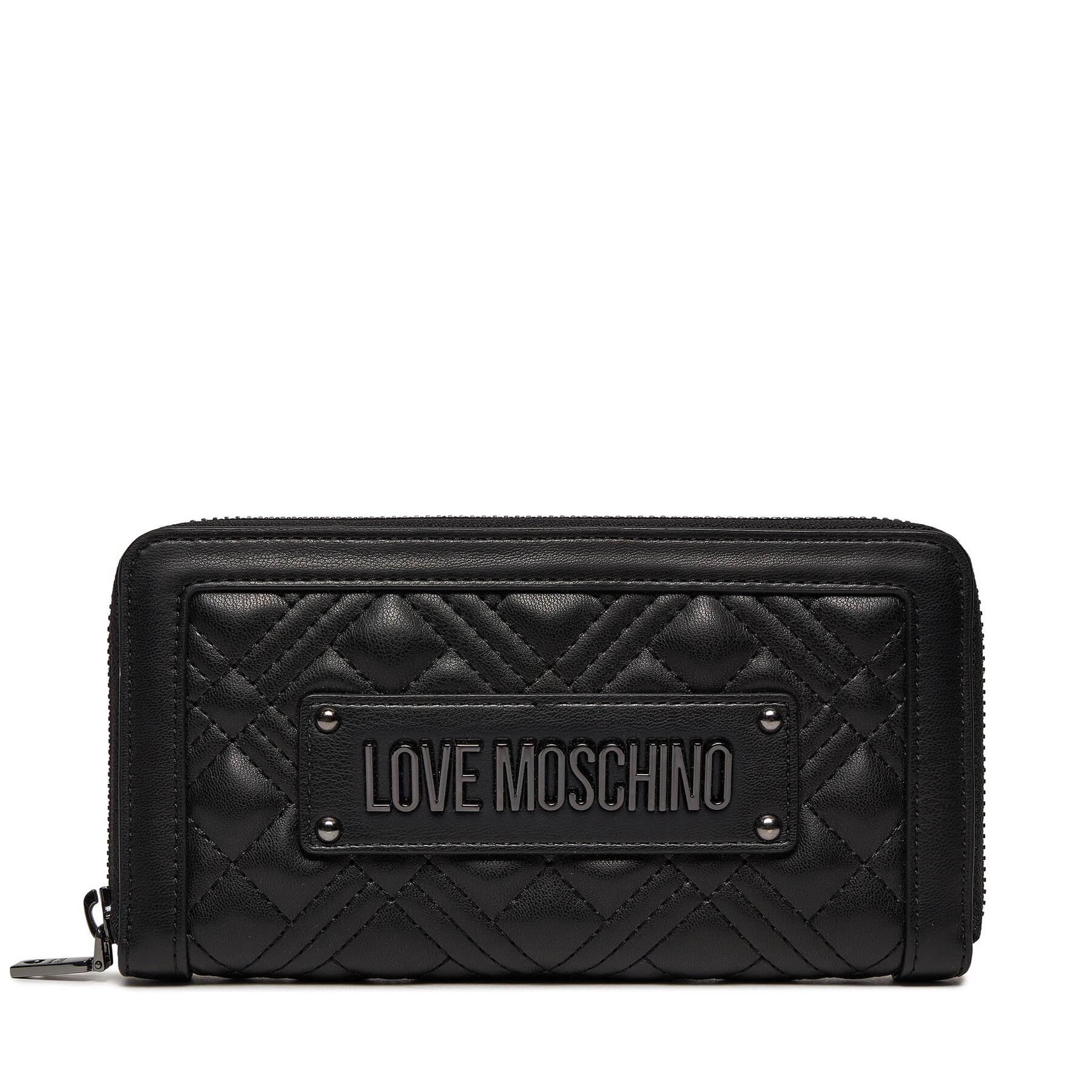 Große Damen Geldbörse LOVE MOSCHINO JC5600PP0ILA000A Schwarz von Love Moschino