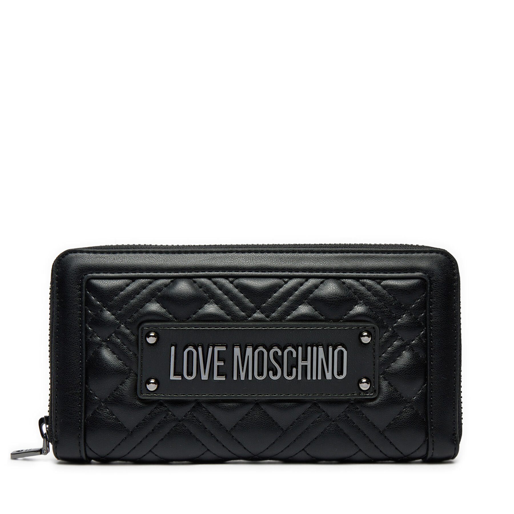 Große Damen Geldbörse LOVE MOSCHINO JC5600PP1LLA000A Schwarz von Love Moschino