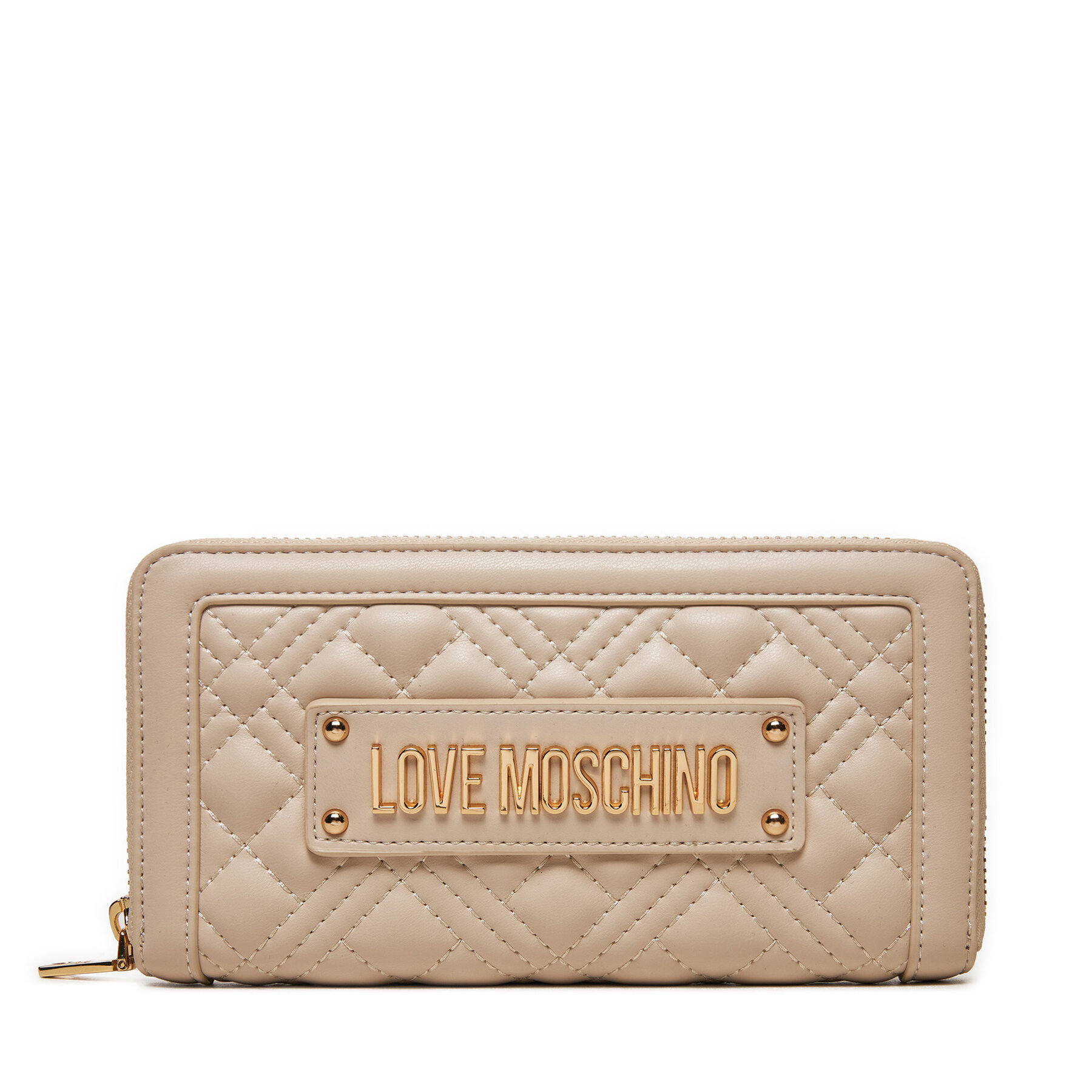 Große Damen Geldbörse LOVE MOSCHINO JC5600PP1LLA0110 Écru von Love Moschino