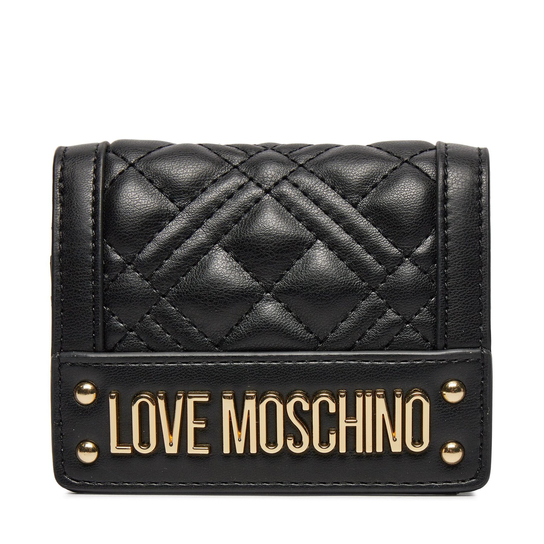 Große Damen Geldbörse LOVE MOSCHINO JC5601PP0ILA0000 Schwarz von Love Moschino