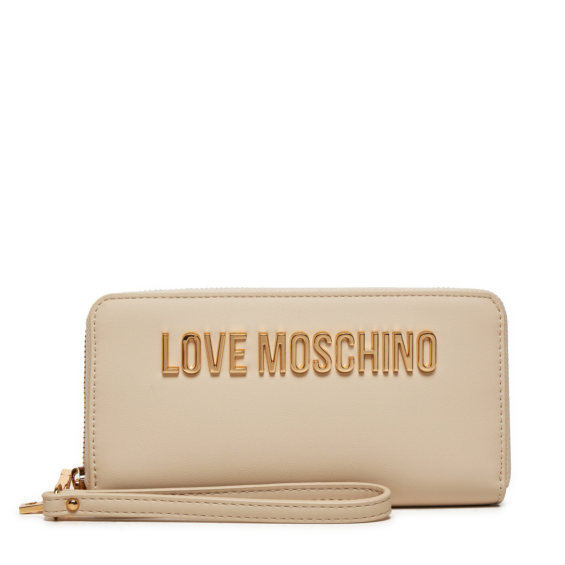 Große Damen Geldbörse LOVE MOSCHINO JC5620PP1LKD0110 Écru von Love Moschino