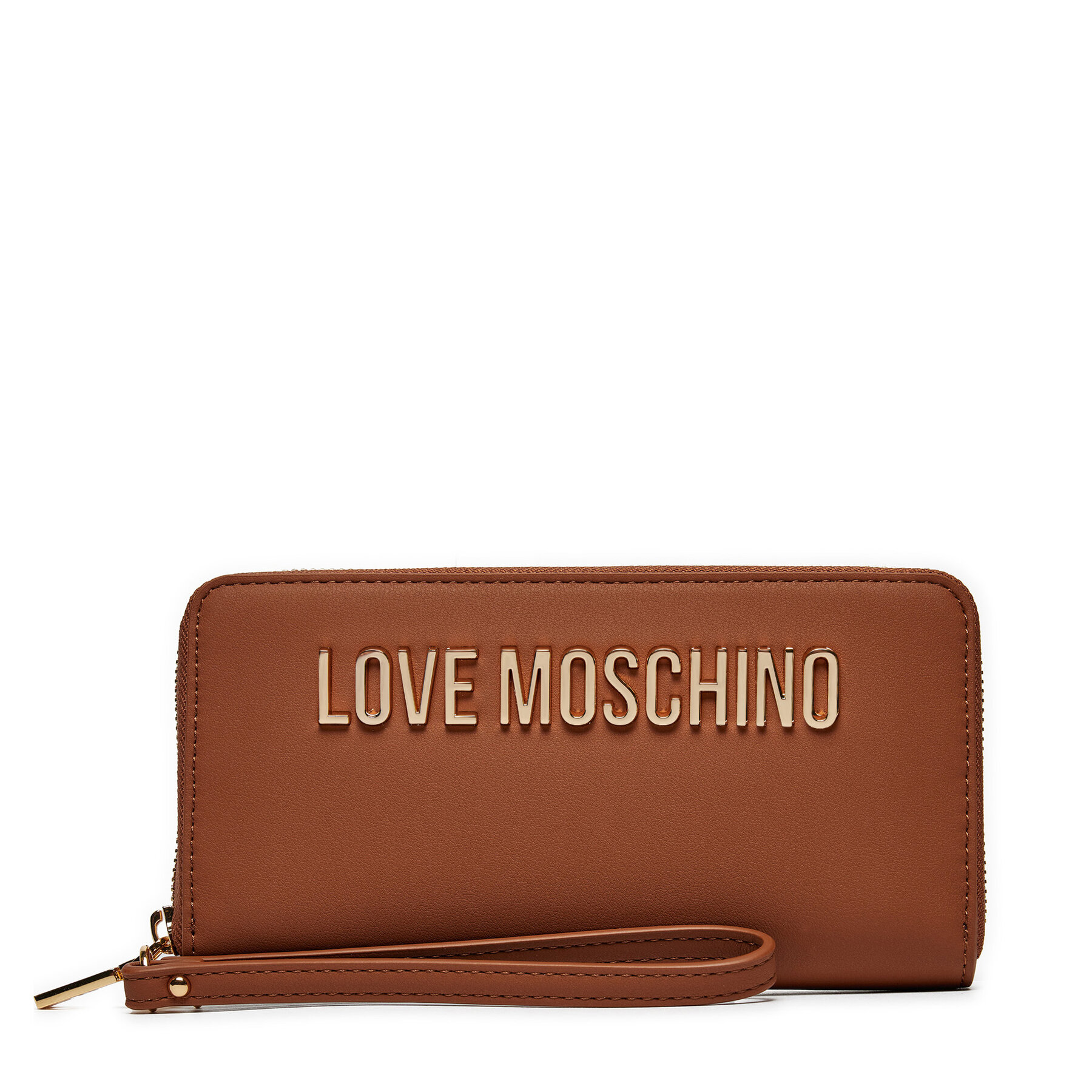 Große Damen Geldbörse LOVE MOSCHINO JC5620PP1LKD0208 Braun von Love Moschino