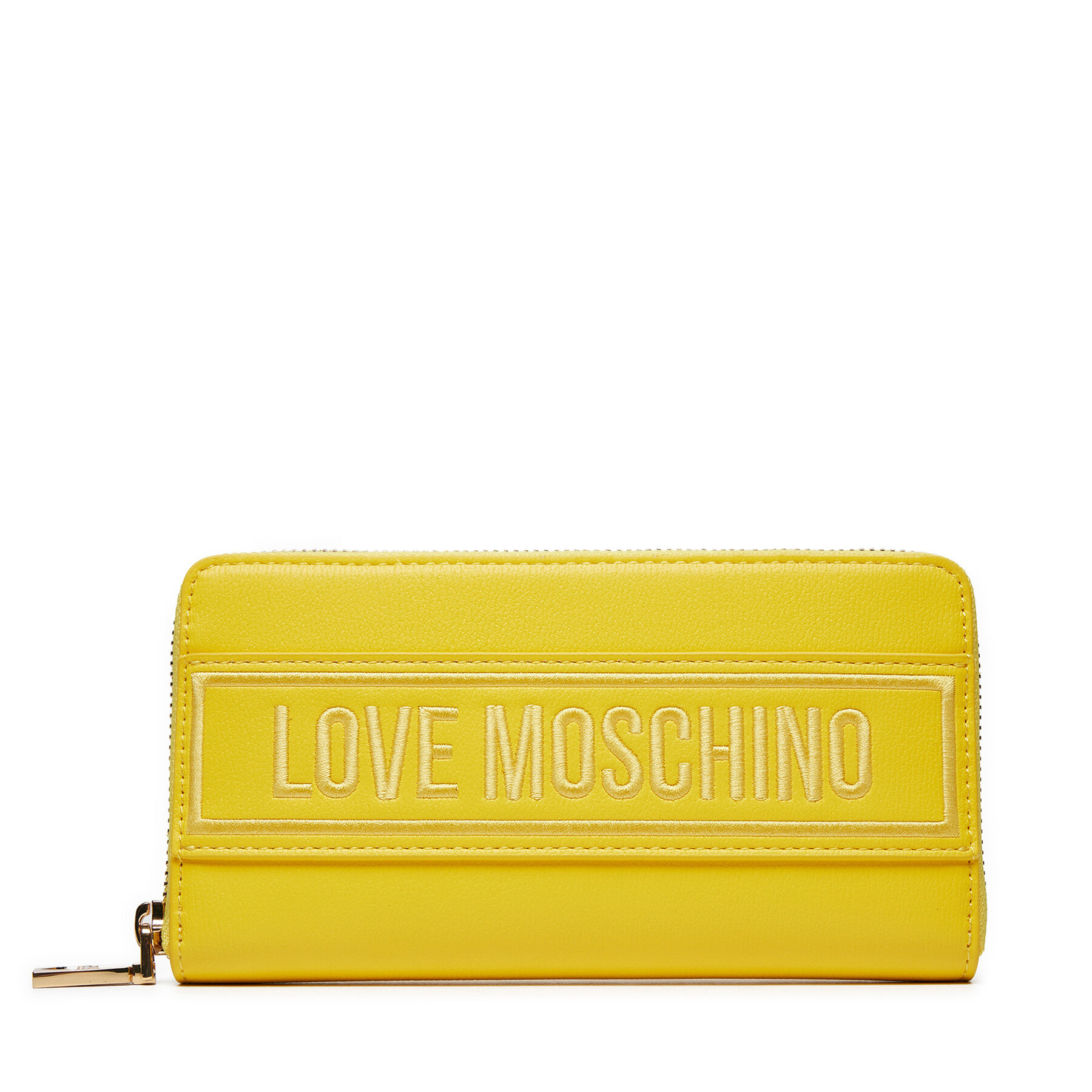 Große Damen Geldbörse LOVE MOSCHINO JC5640PP0IKG140A Gelb von Love Moschino