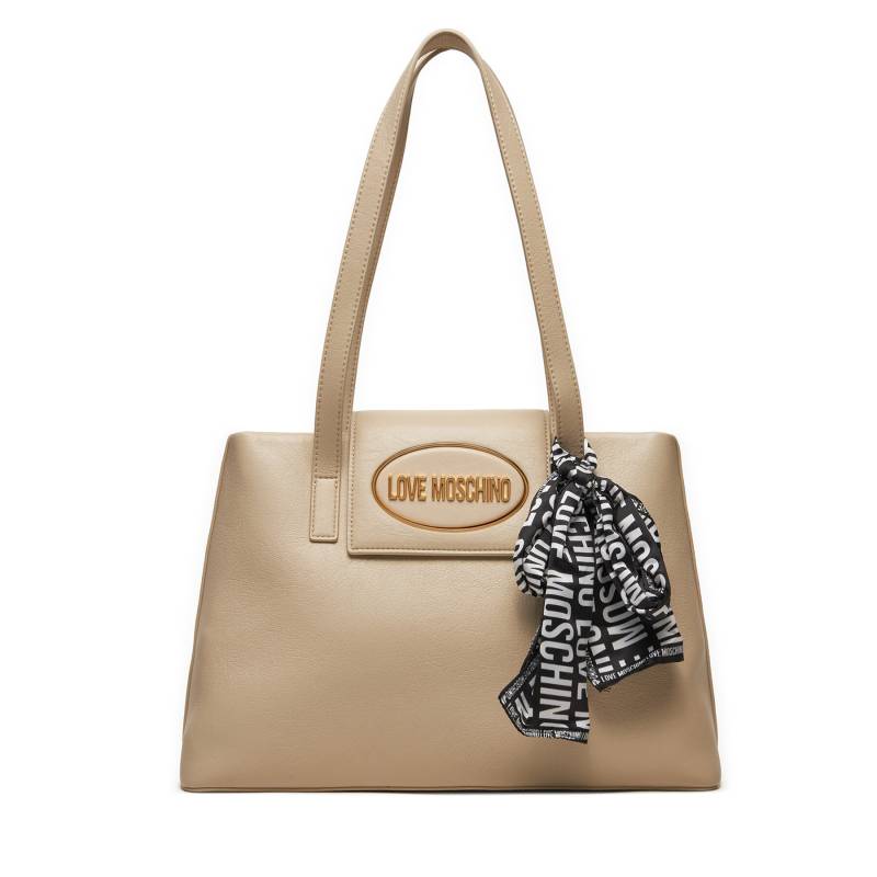 Handtasche LOVE MOSCHINO JC4037PP1LLE111A Écru von Love Moschino