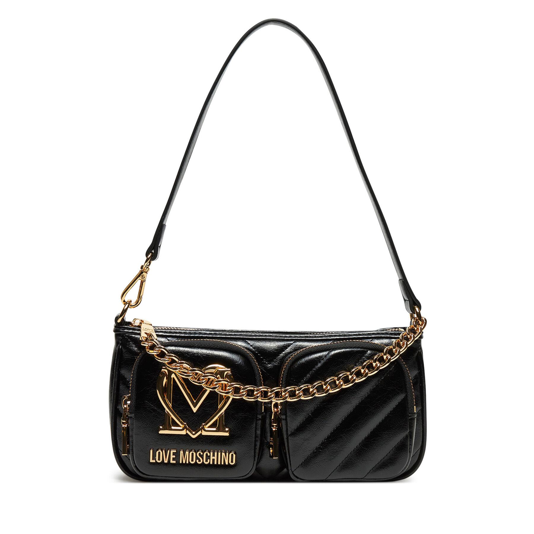 Handtasche LOVE MOSCHINO JC4324PP0LKM0000 Schwarz von Love Moschino