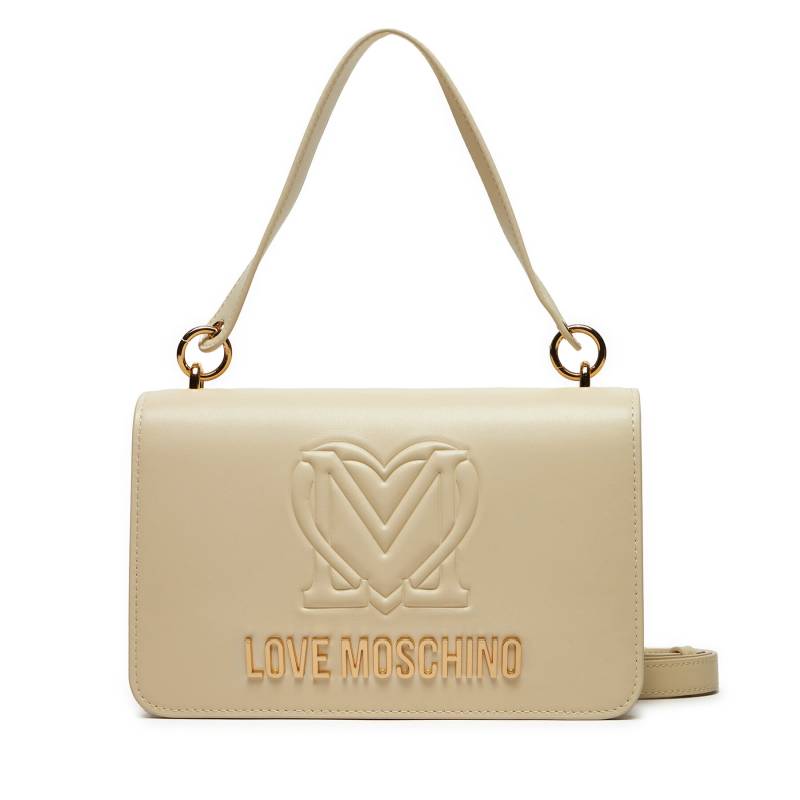 Handtasche LOVE MOSCHINO JC4364PP0LK1211A Écru von Love Moschino