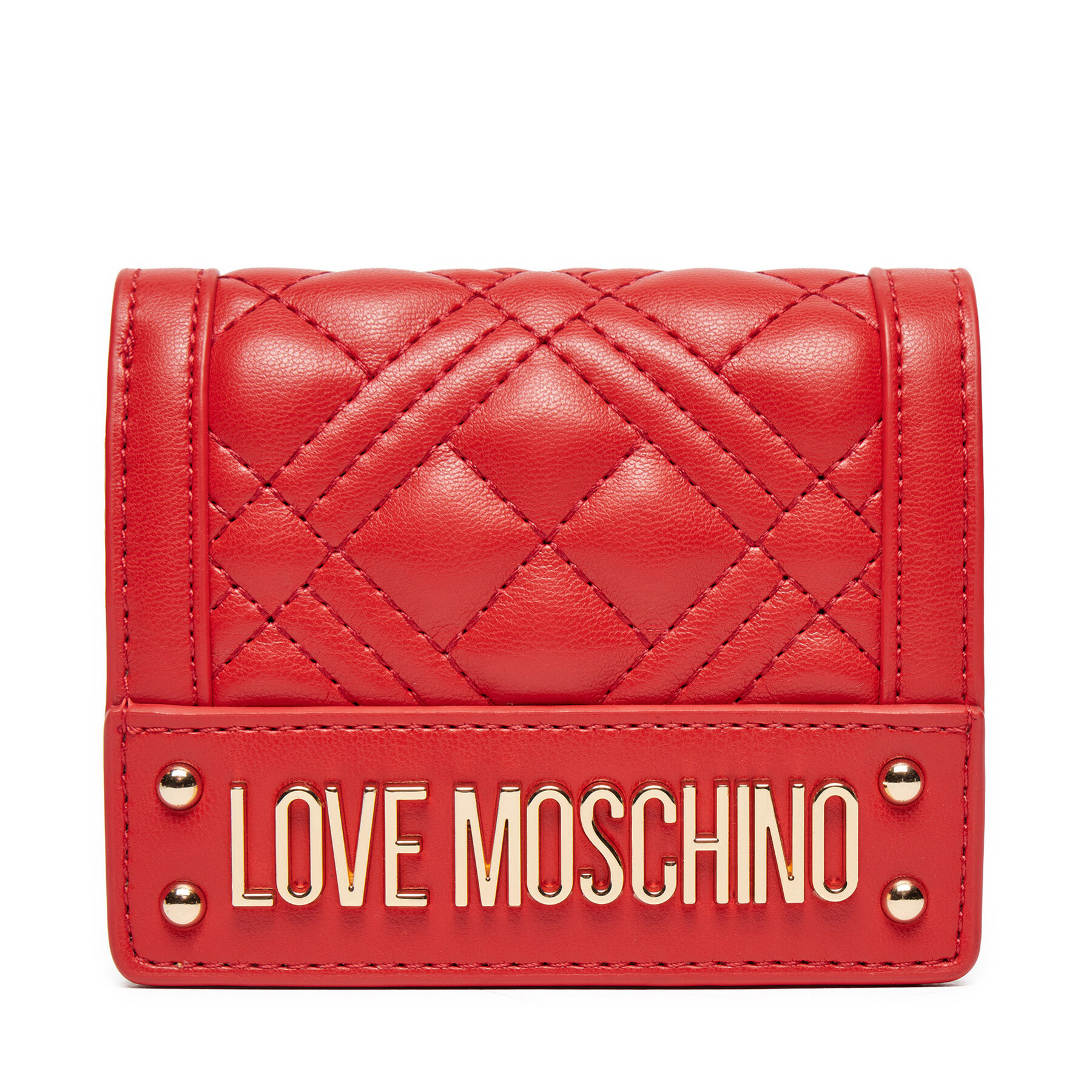 Kleine Damen Geldbörse LOVE MOSCHINO JC5601PP0LLA0500 Rot von Love Moschino