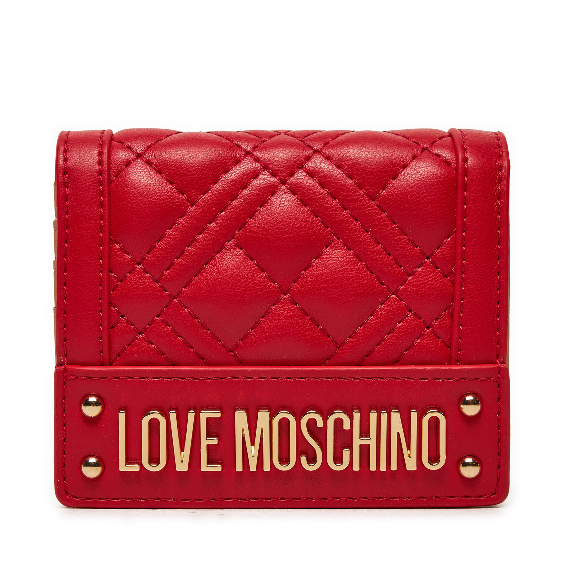 Kleine Damen Geldbörse LOVE MOSCHINO JC5601PP1LLA0500 Rot von Love Moschino