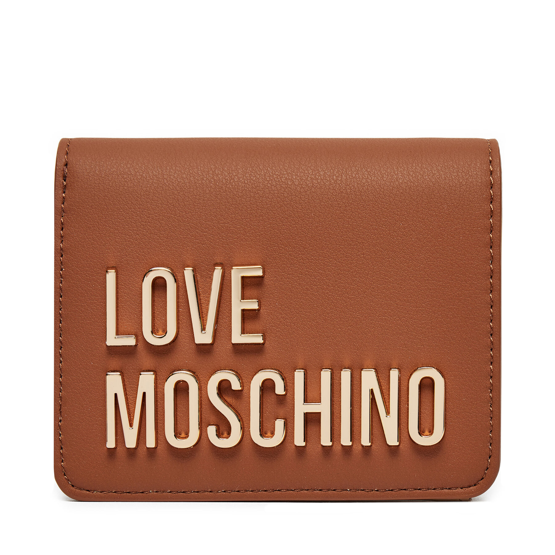 Kleine Damen Geldbörse LOVE MOSCHINO JC5612PP1LKD0208 Braun von Love Moschino