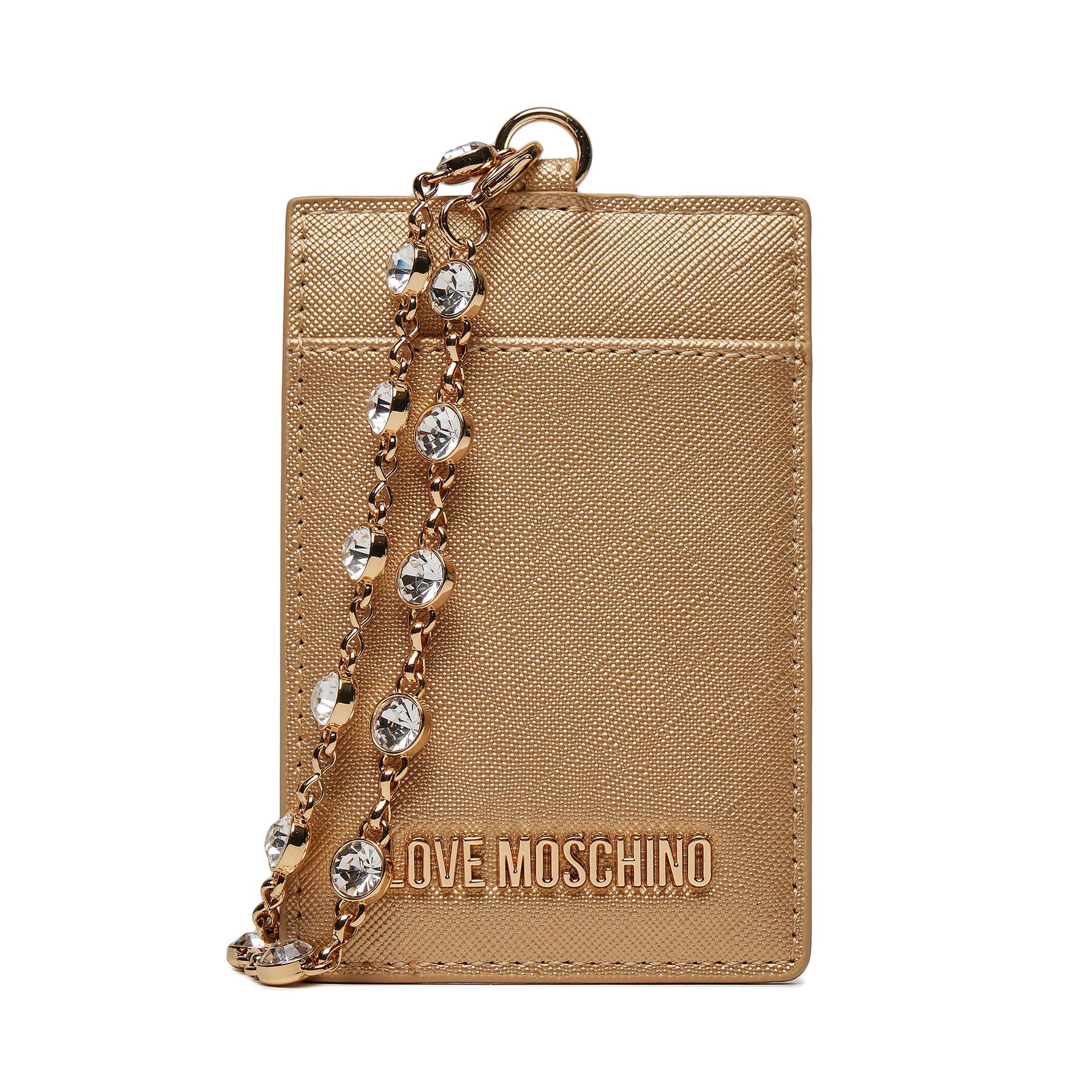 Kreditkartenetui LOVE MOSCHINO JC5853PP4IK2390A Goldfarben Kreditkartenetui LOVE MOSCHINO JC5853PP4IK2390A Goldfarben von Love Moschino