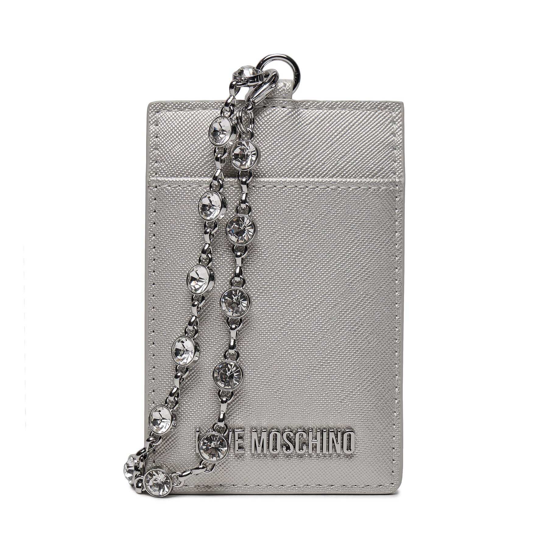 Kreditkartenetui LOVE MOSCHINO JC5853PP4IK2390B Silberfarben Kreditkartenetui LOVE MOSCHINO JC5853PP4IK2390B Silberfarben von Love Moschino