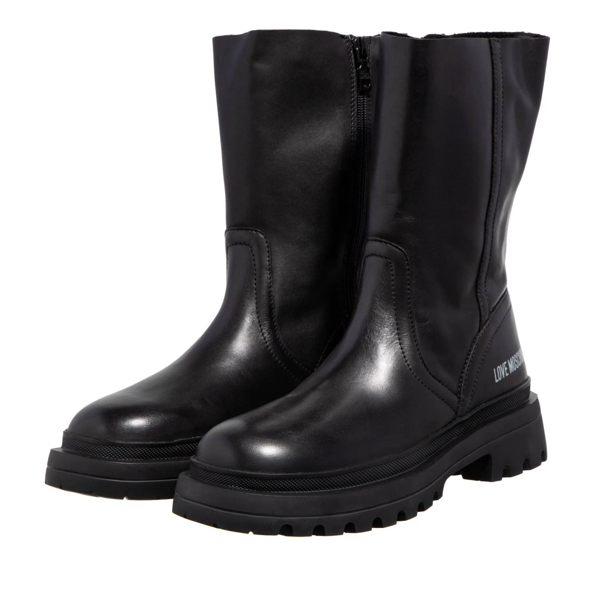 Love Moschino Boots & Stiefeletten - Her Love Stivaletto Donna - Gr. 35 (EU) - in Schwarz - für Damen von Love Moschino