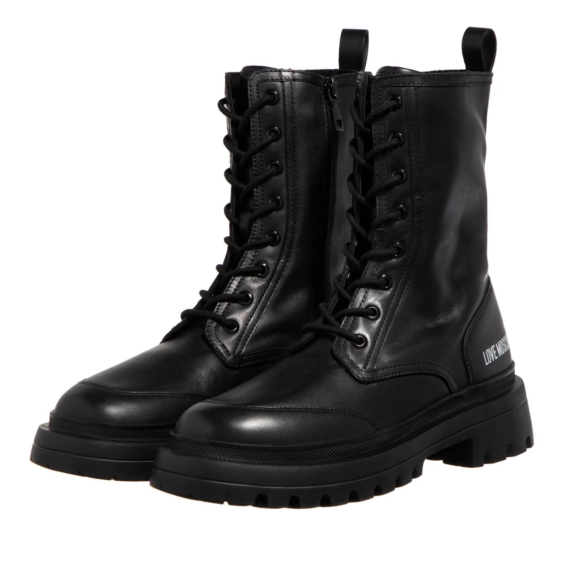 Love Moschino Boots & Stiefeletten - Her Love Stivaletto Donna - Gr. 35 (EU) - in Schwarz - für Damen von Love Moschino