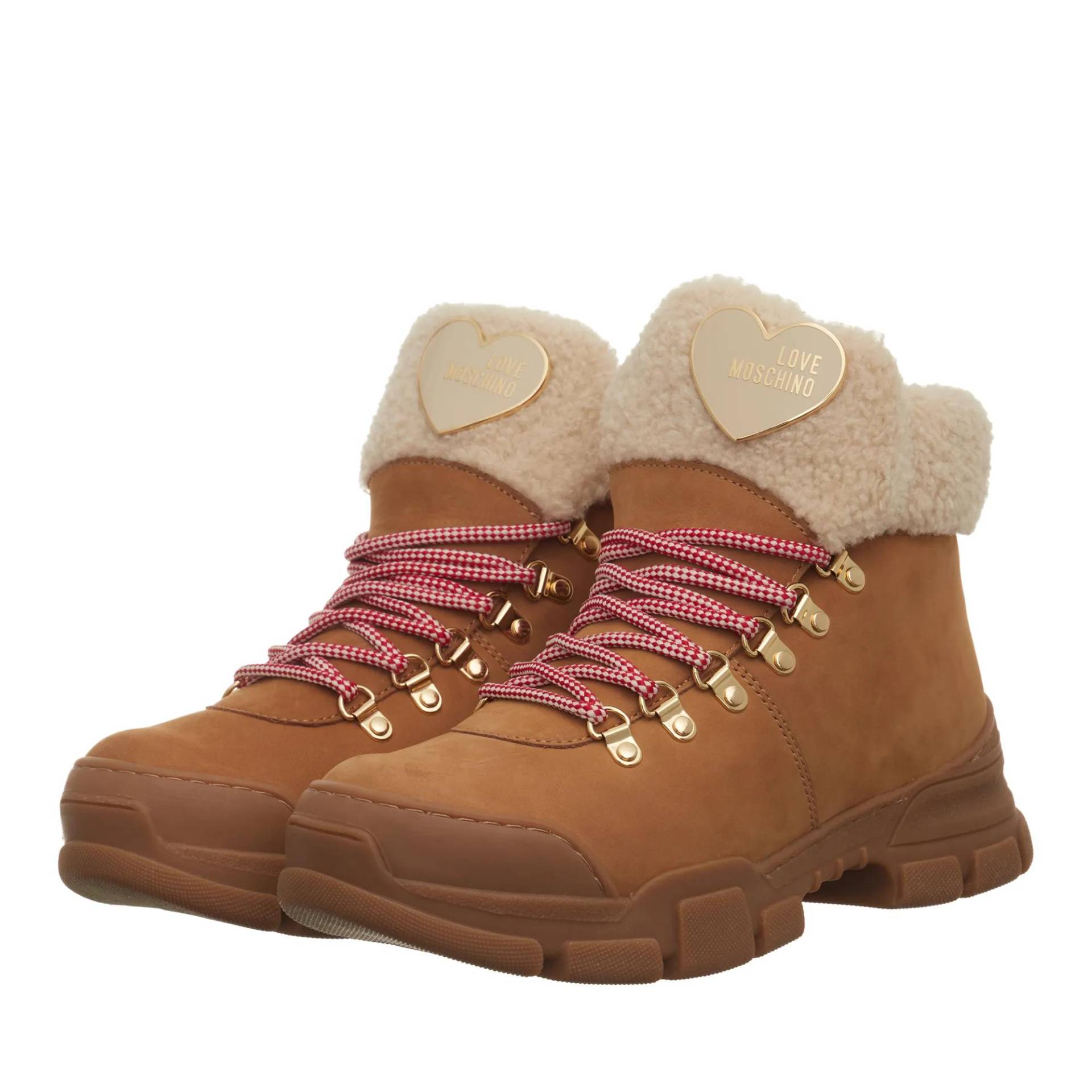 Love Moschino Boots & Stiefeletten - Sneakers Donna - Gr. 36 (EU) - in Braun - für Damen von Love Moschino