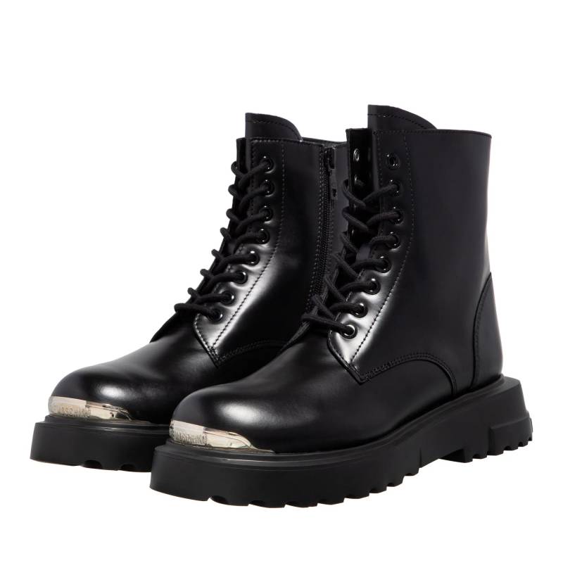 Love Moschino Boots & Stiefeletten - Square Love Stivaletto Donna - Gr. 35 (EU) - in Schwarz - für Damen von Love Moschino