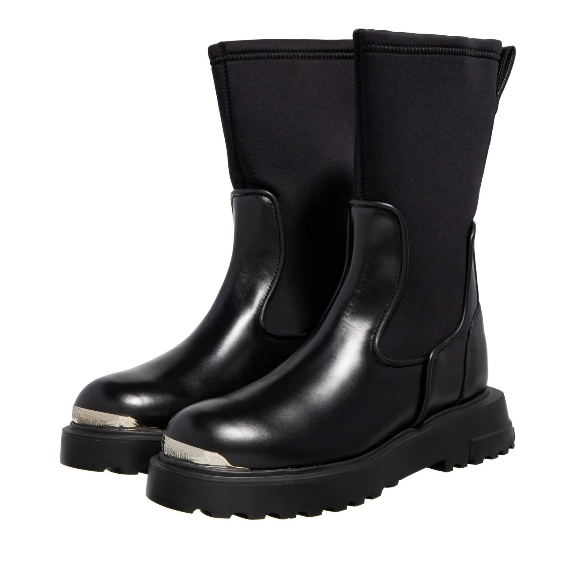 Love Moschino Boots & Stiefeletten - Square Love Stivaletto Donna - Gr. 35 (EU) - in Schwarz - für Damen von Love Moschino