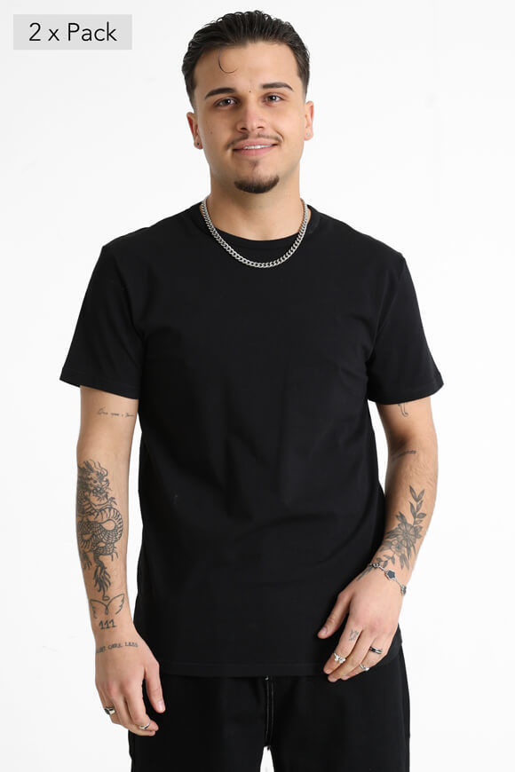 Love Moschino Doppelpack T-Shirts | Black | Herren  | M von Love Moschino